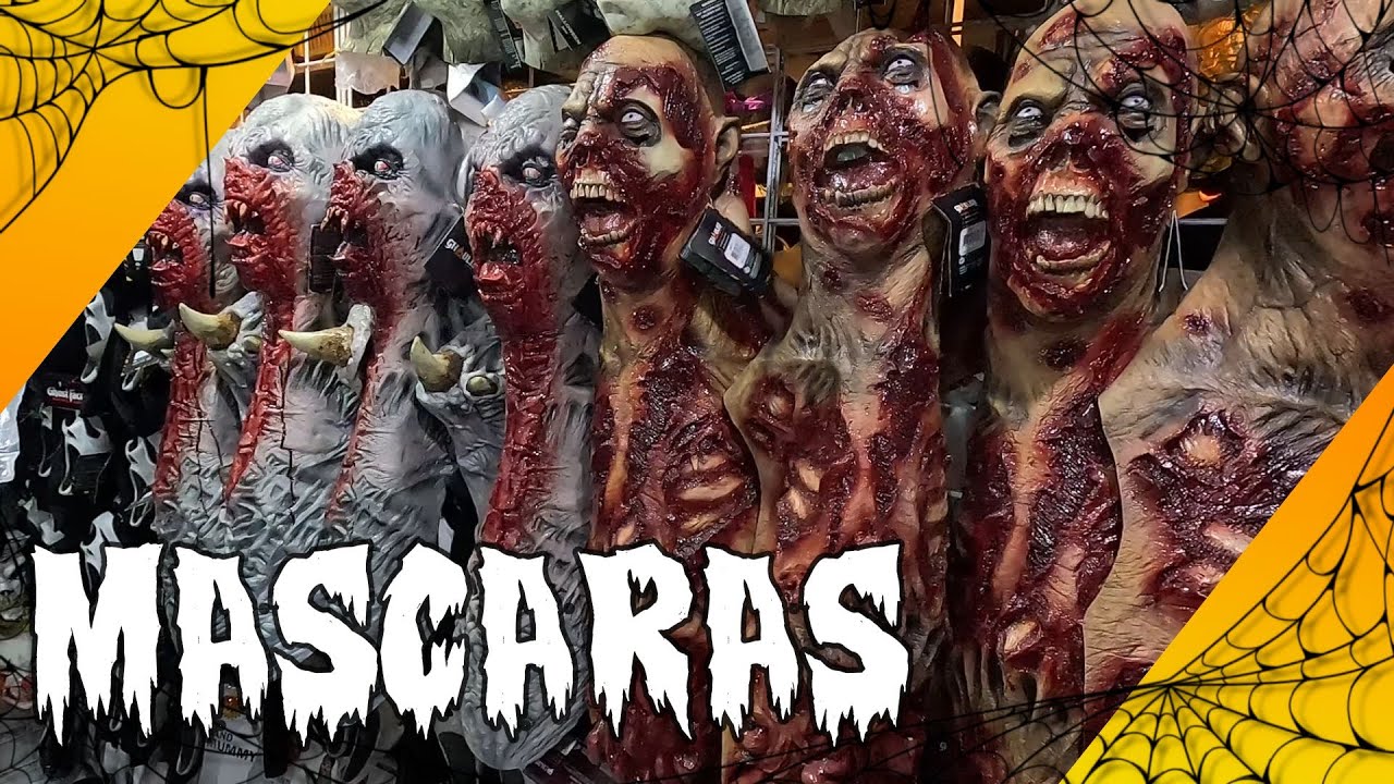 ¡⁣Las mascarás de HALLOWEEN más impresionantes que verás en bajos precios! (LA 102)👹🧛‍♀️