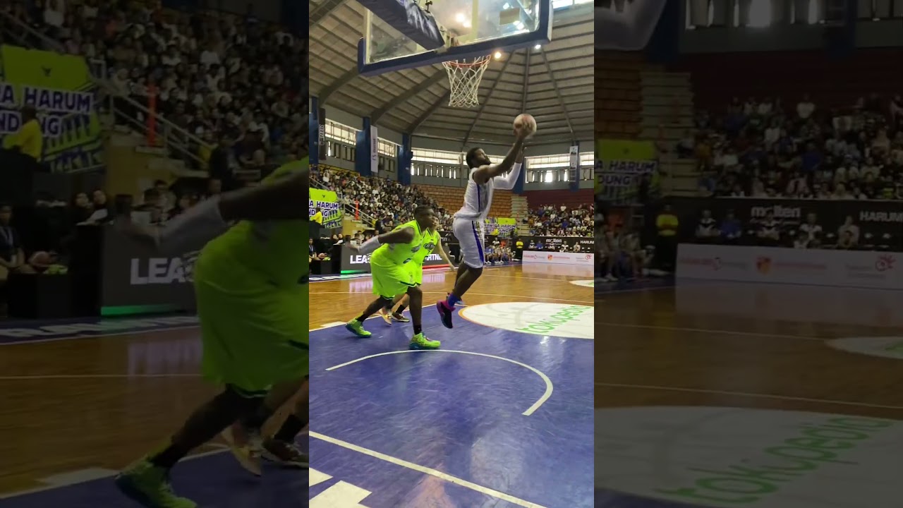 Yudha ➡️ Hans ➡️ Hester = SMOOTH 🏀💥 #MangprangMoments #BandungPride #PRAWIRAOnShorts