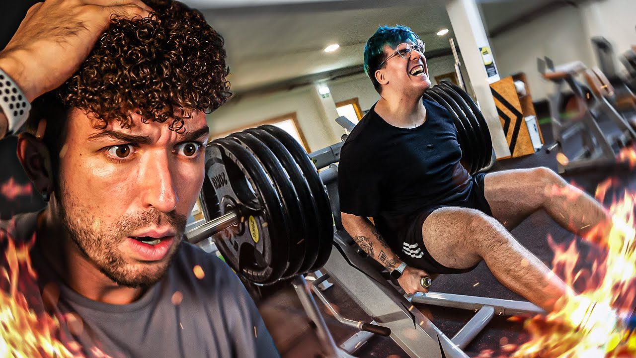 D4RKFRAME CONSEGUE O DESAFIO DOS 45.000 KG EM 1 HORA?!