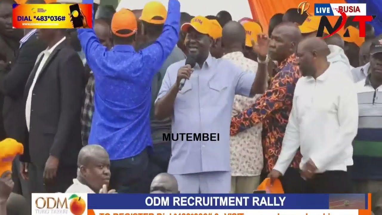 RUTO EMBARASED BADLY IN BUSIA AS HIS PAID GOONS ARE BEATEN BY POLICE AFTER STORMING RAILAS RALLY