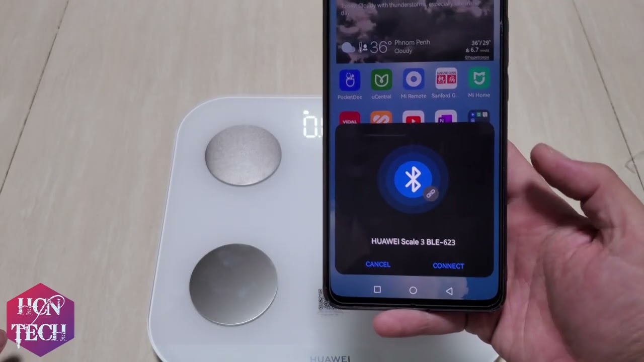 Huawei Scale 3 - How to Connect