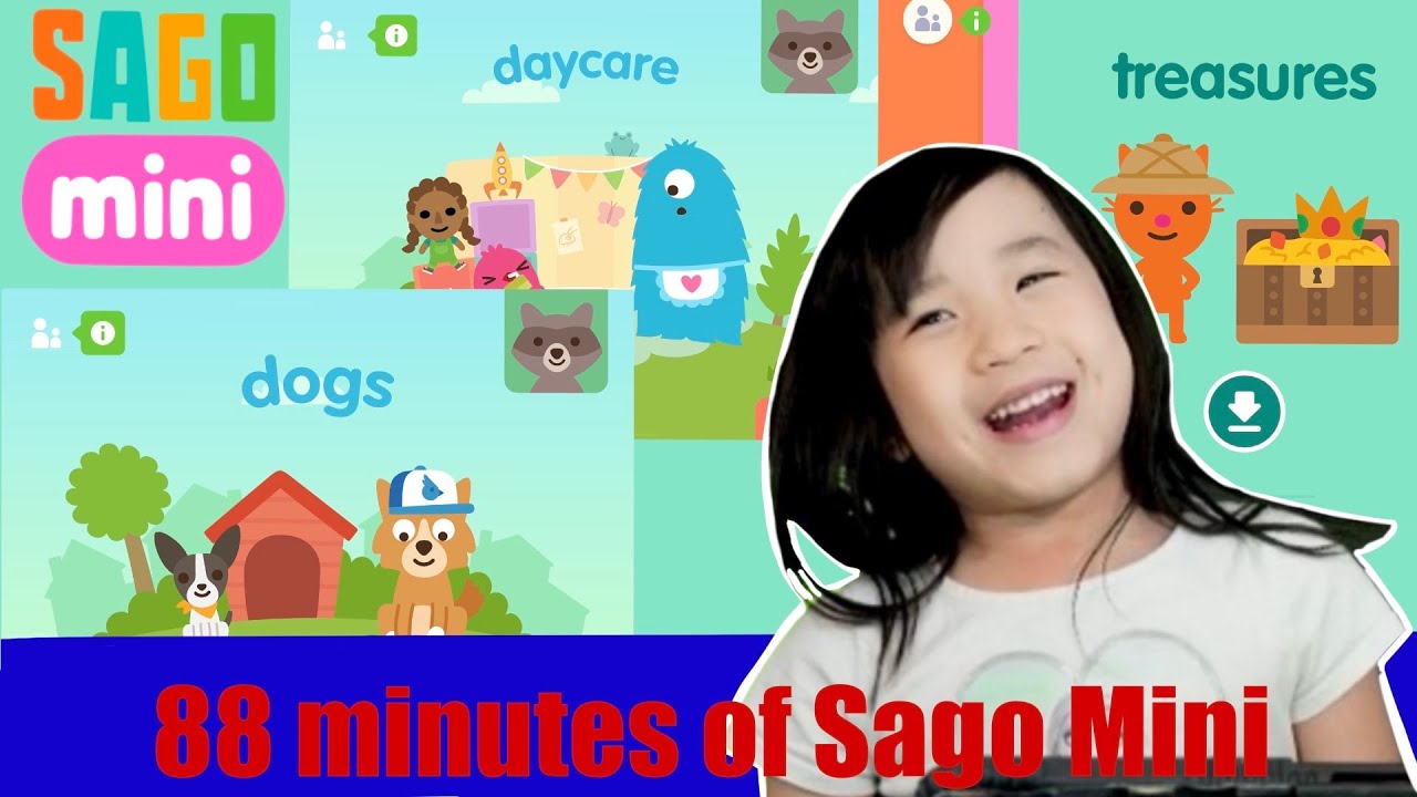 88 minutes of Sago Mini World fun | Best of Ella and Mommy's gameplay