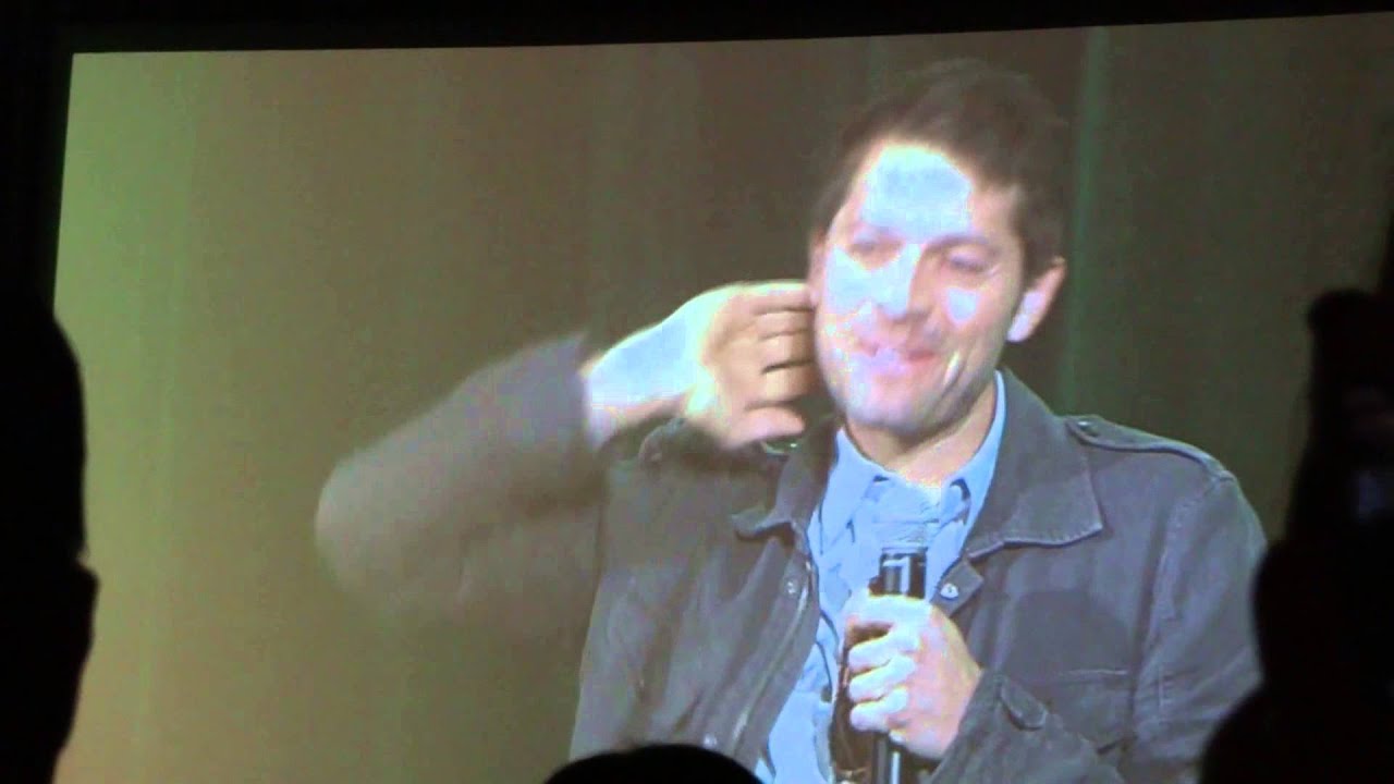 ECCC 2013 - Misha Collins Panel - Inappropriate Cameramen