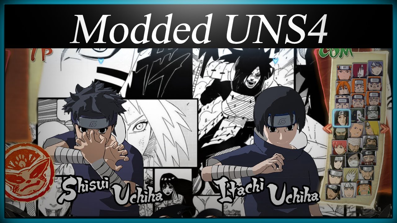 ALL CHARACTERS in Modded Naruto Shippuden Ultimate Ninja Storm 4 : Boruto Storm Redux (2022)