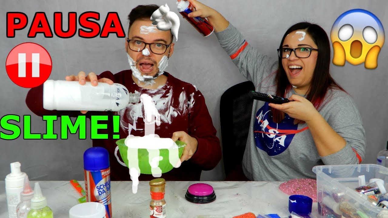 PAUSA SLIME CHALLENGE! CON PENITENZE! (The pause challenge) Iolanda Sweets