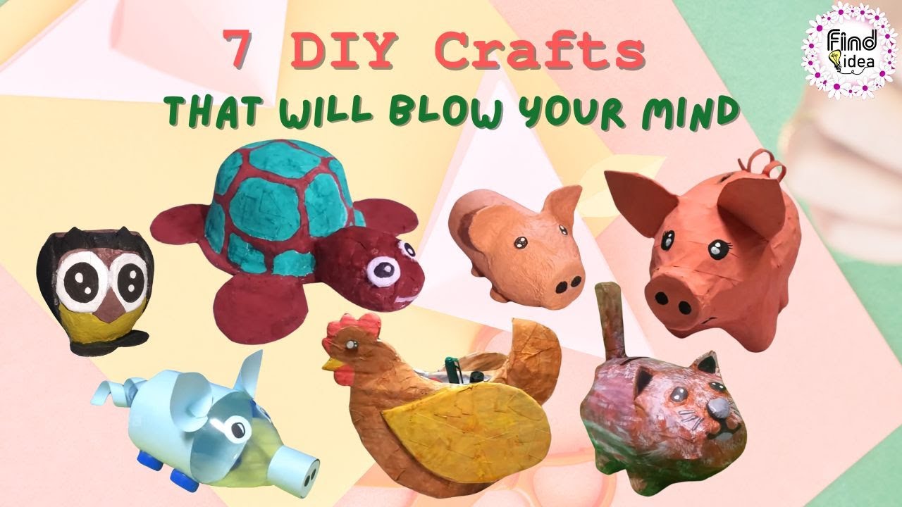 7 DIY Crafts That Will Blow Your Mind