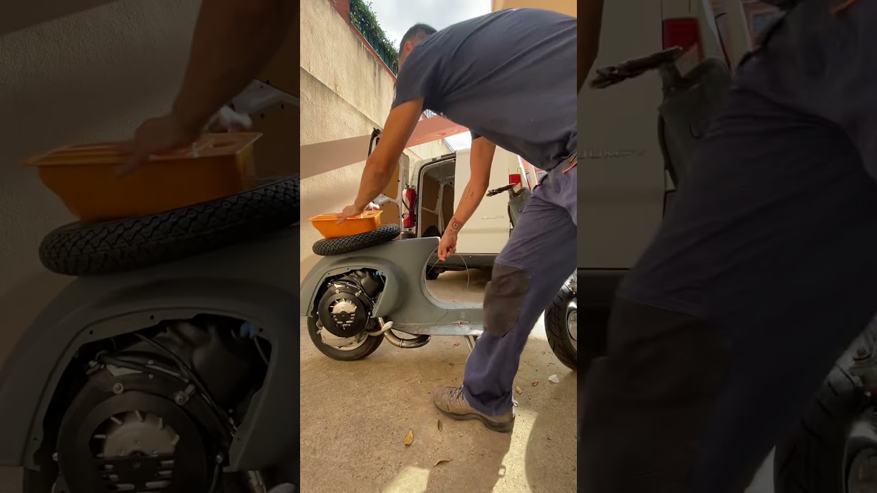 130 polini girato su telaio R