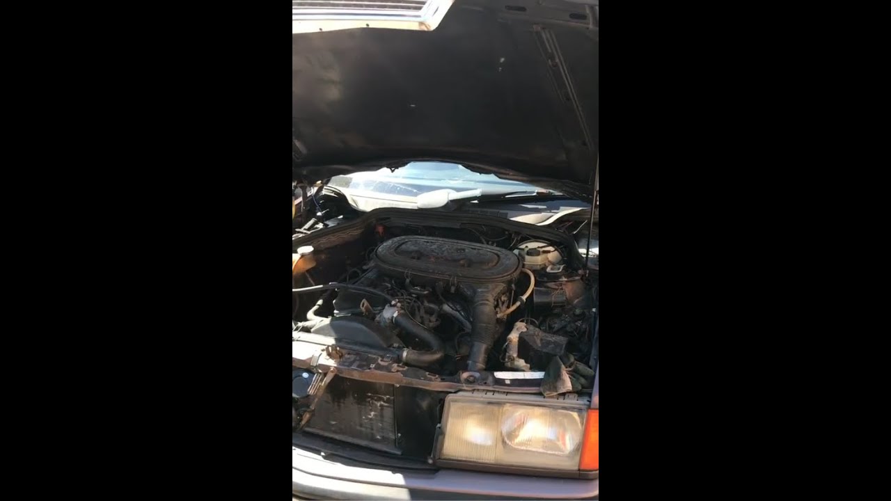 Электровентилятор на Мерседес w201 190e M102 Часть 2