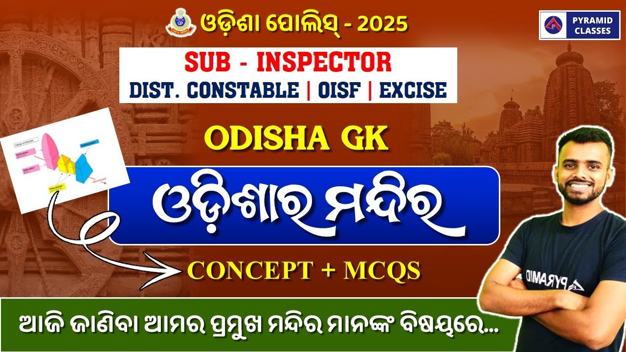 Odisha Police Recruitment 2025 | Odisha Police SI Odisha GK | Odisha District Police Constable