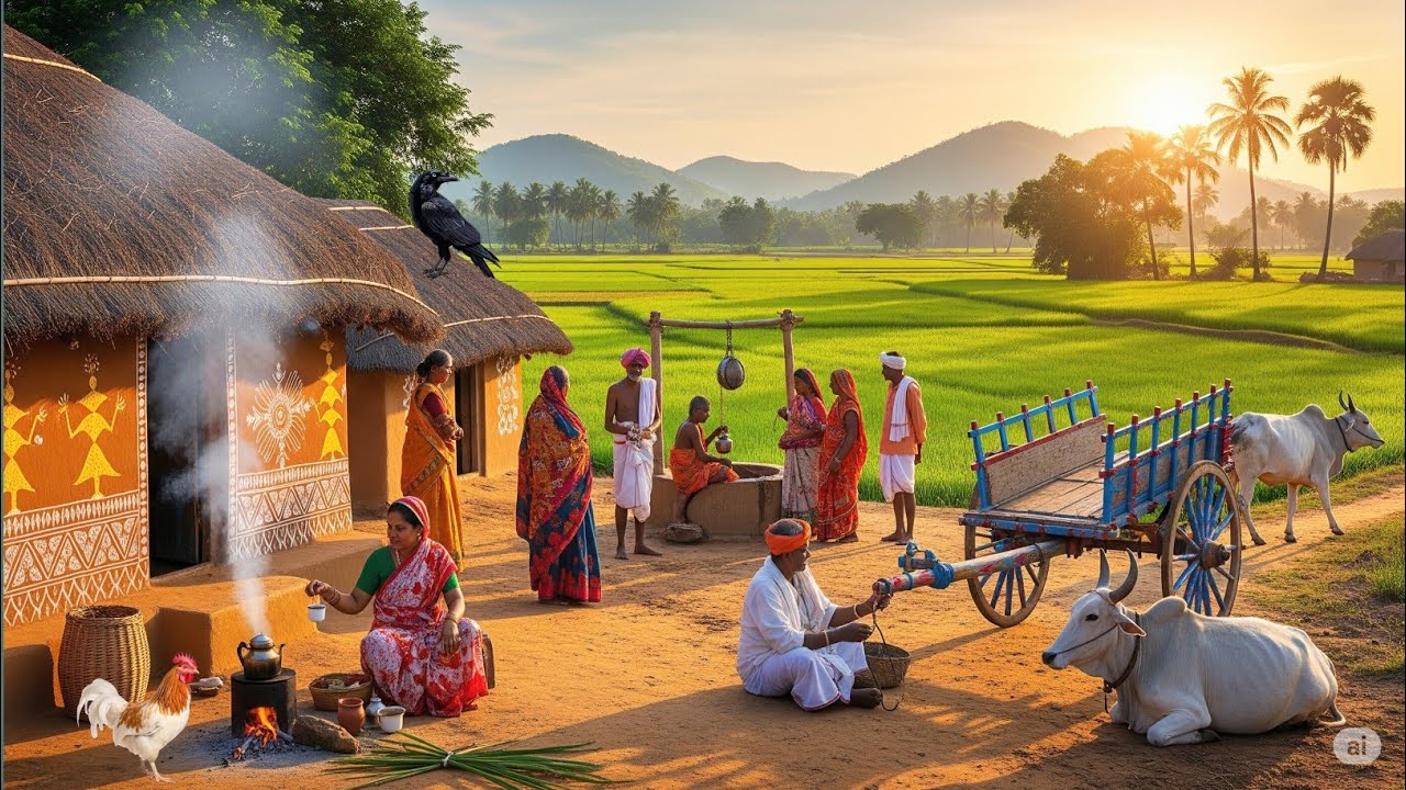Discover Rural India: Simple Living, Rich Culture & Joyful Life | Indian Real Village