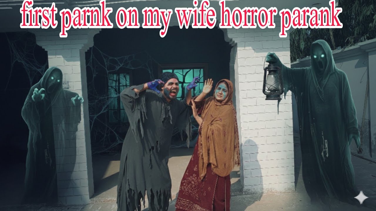 First horror parank on my wife |Village Traditional Marriage | Village Couple Vlogs | Couple Vlogs