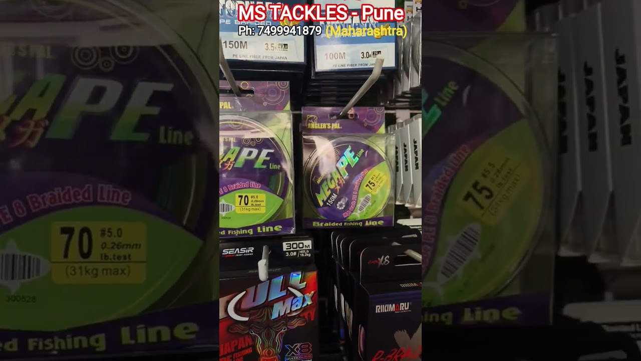 strong fishing braided lines available 