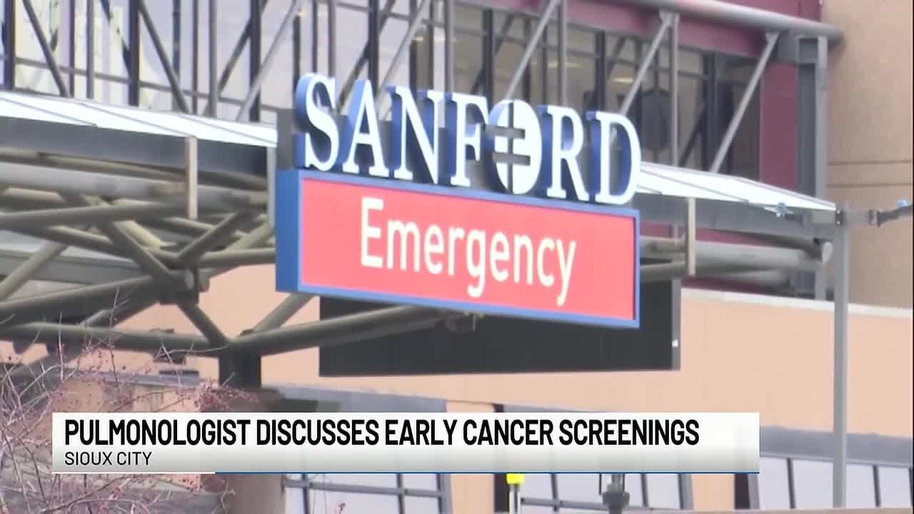 Sanford Health pulmonologist, discusses increased cancer screenings and early detection