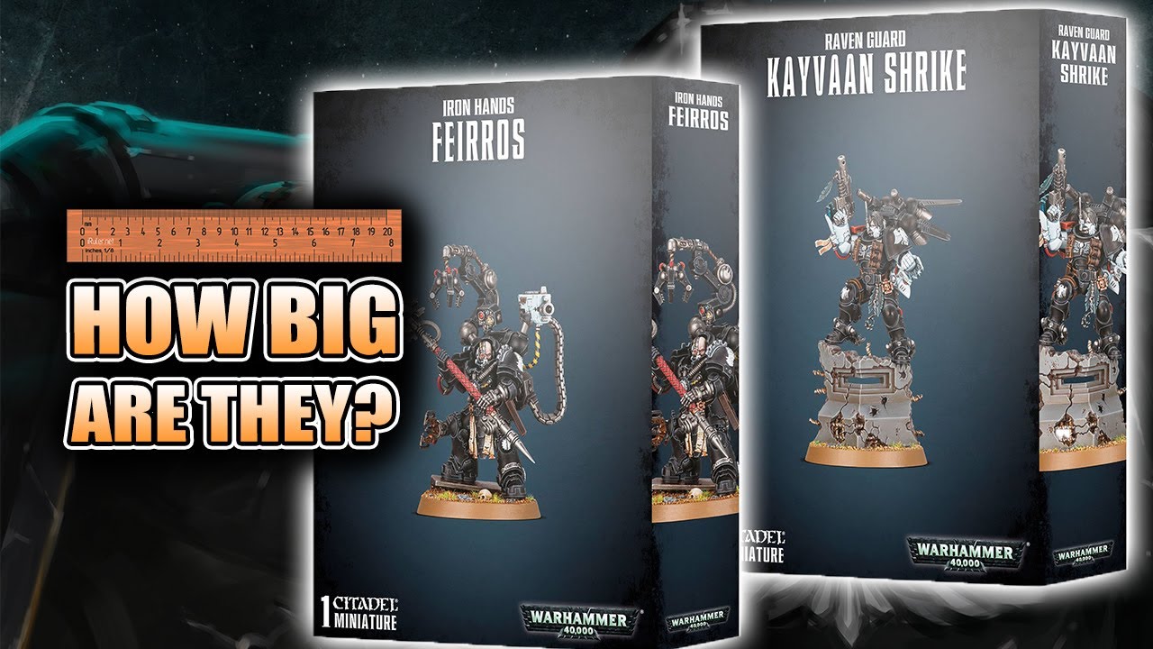 Primaris Shrike & Malkaan Feirros 40k Unboxing & build