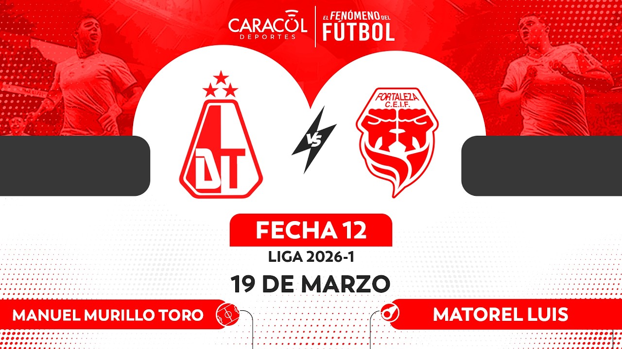 🔴 EN VIVO | DEPORTES TOLIMA Vs. FORTALEZA – Liga 2026-I ⚽– FECHA 12