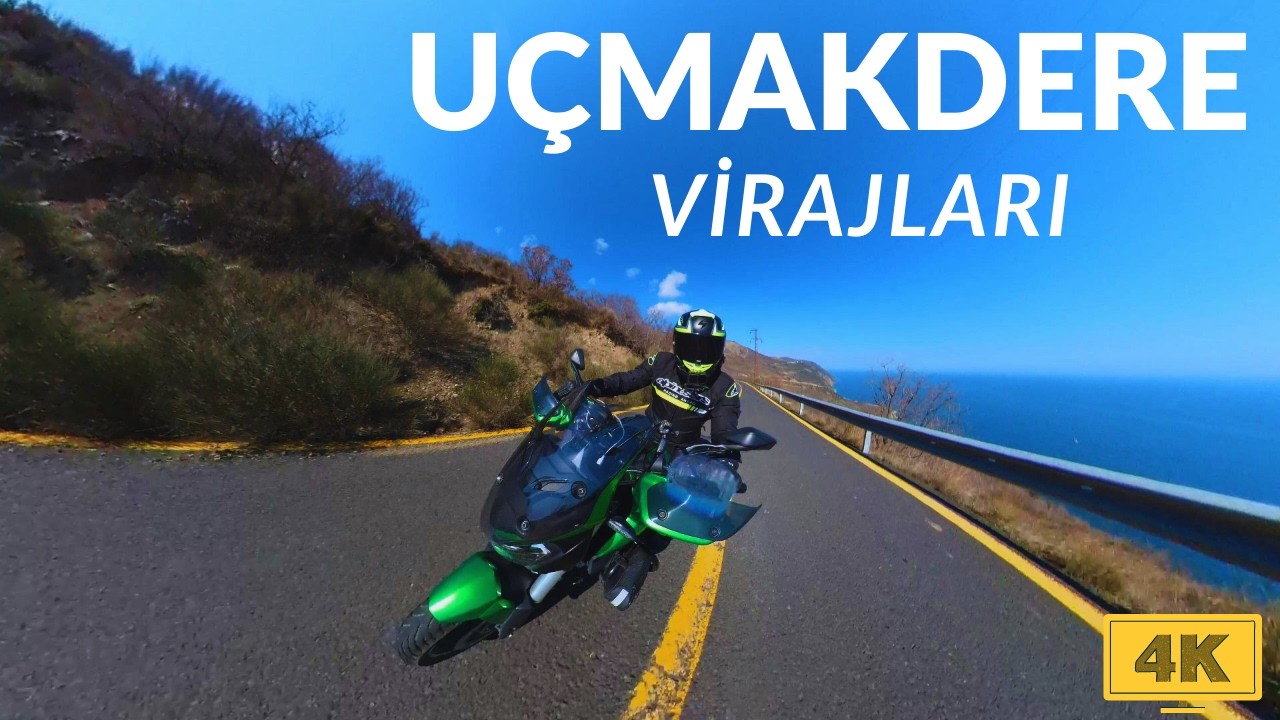 Dominar 400 UG ile U&ccedil;makdere Yolları | Djı Osmo Action 5 Pro Motovlog Ayarları | Manzara ve S&uuml;r&uuml;ş
