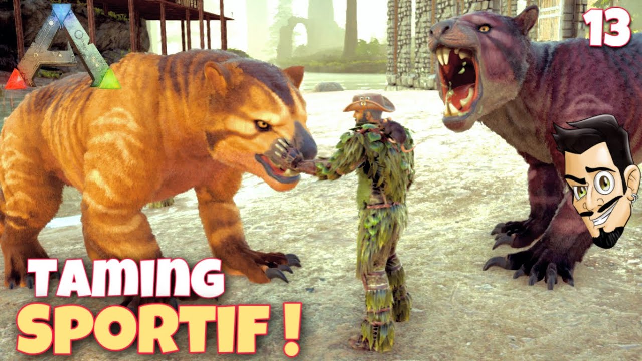 JE CAPTURE UN COUPLE DE THYLACOLEO DANS LA REDWOOD ! EP13 - ARK THE ISLAND FR - Ark Survival Evolved
