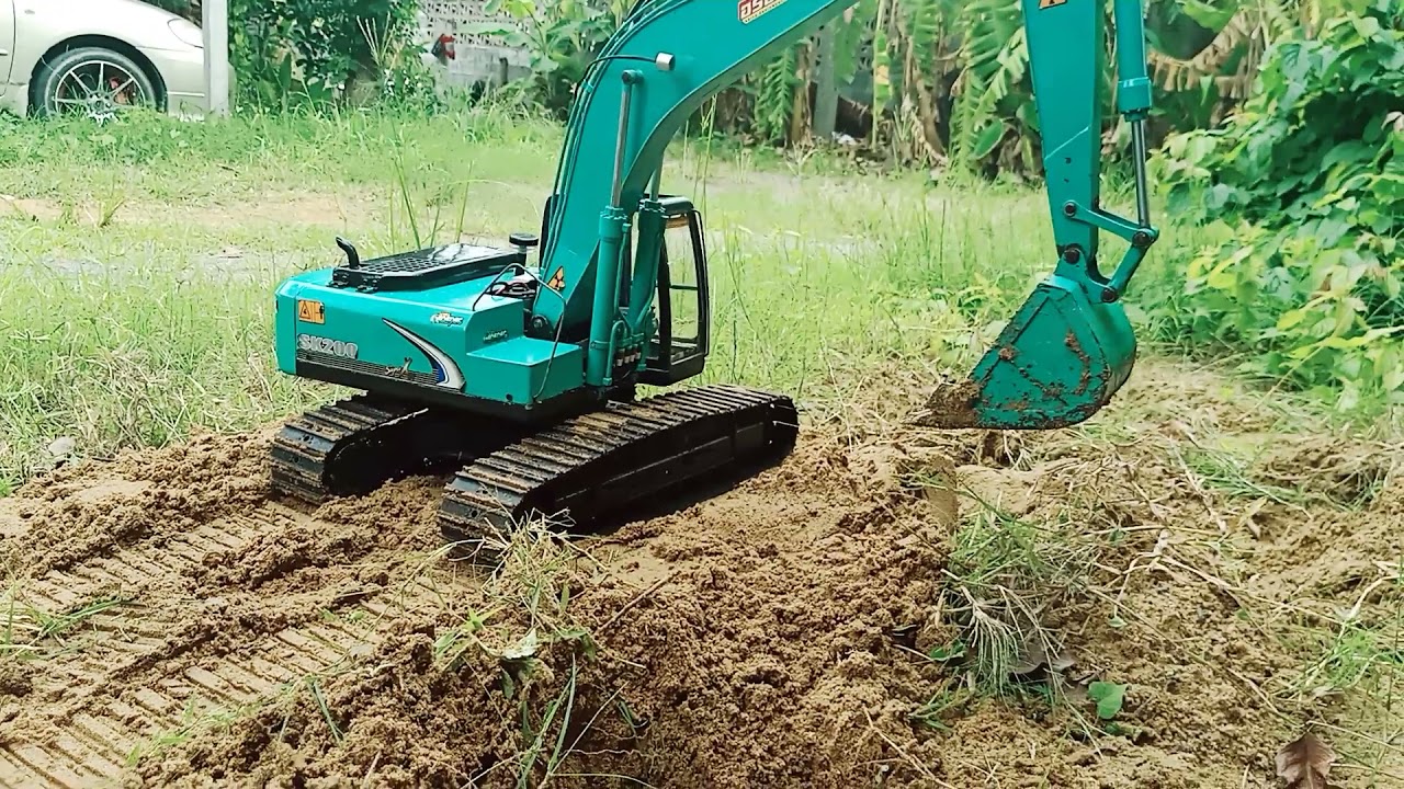 รถแม็คโครบังคับ KOBECO SK 200-8 By @donmodelrcscale