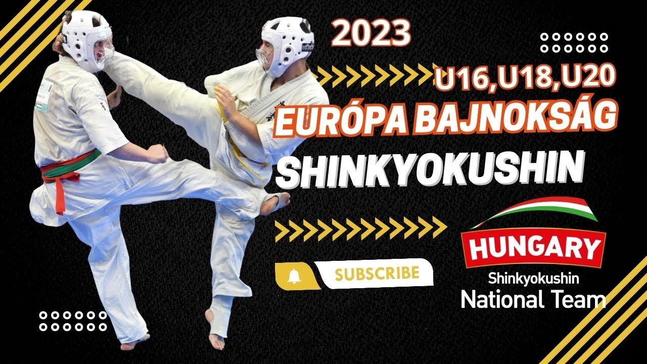 Utánpótlás karate Európa bajnokság 2023 #shinkyokushin #kyokushin #fullcontact