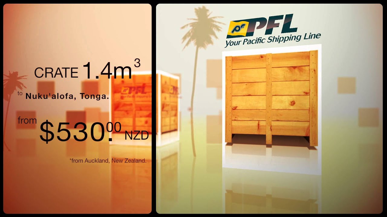 Pacific Forum Line - Shipping Personal Effects to Tonga