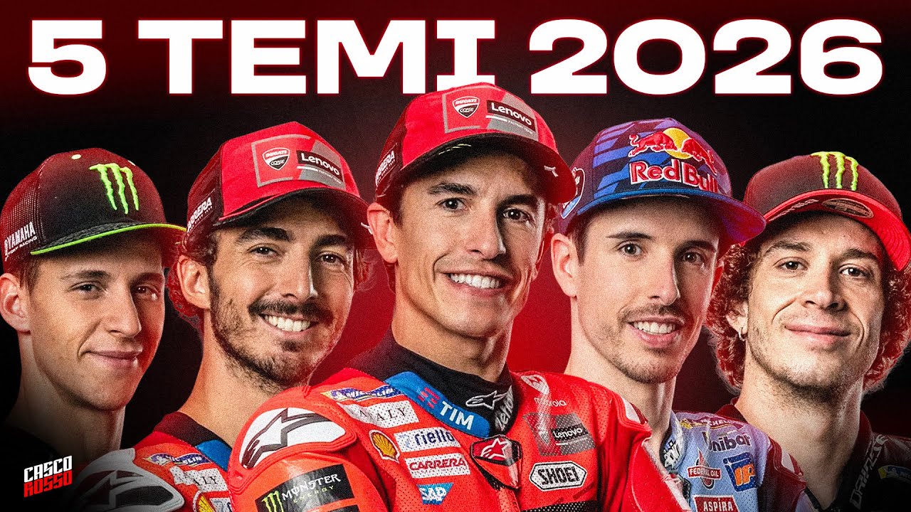 Stagione 2026 MotoGP: I 5 TEMI PRINCIPALI!