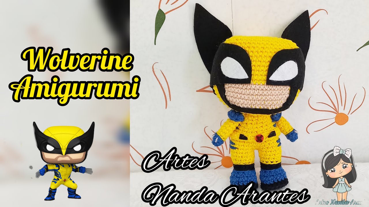 WOLVERINE AMIGURUMI
