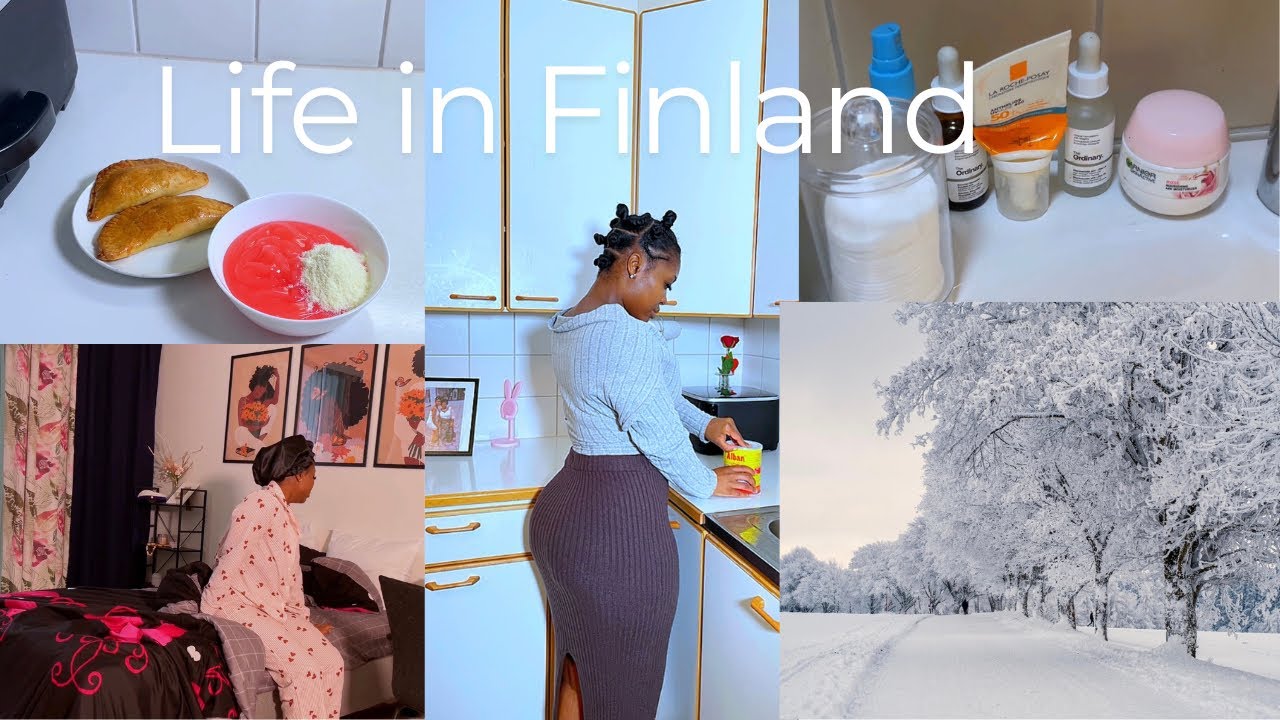 Winter Days in Finland/Daily living vlog 