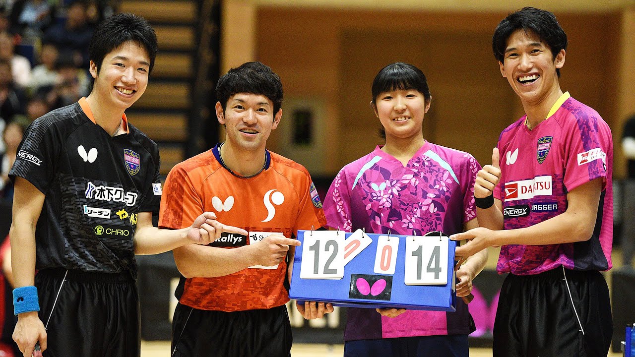 水谷隼＆吉村真晴＆及川瑞基「第2回 水谷隼選手と卓球フェスティバル in 水戸」