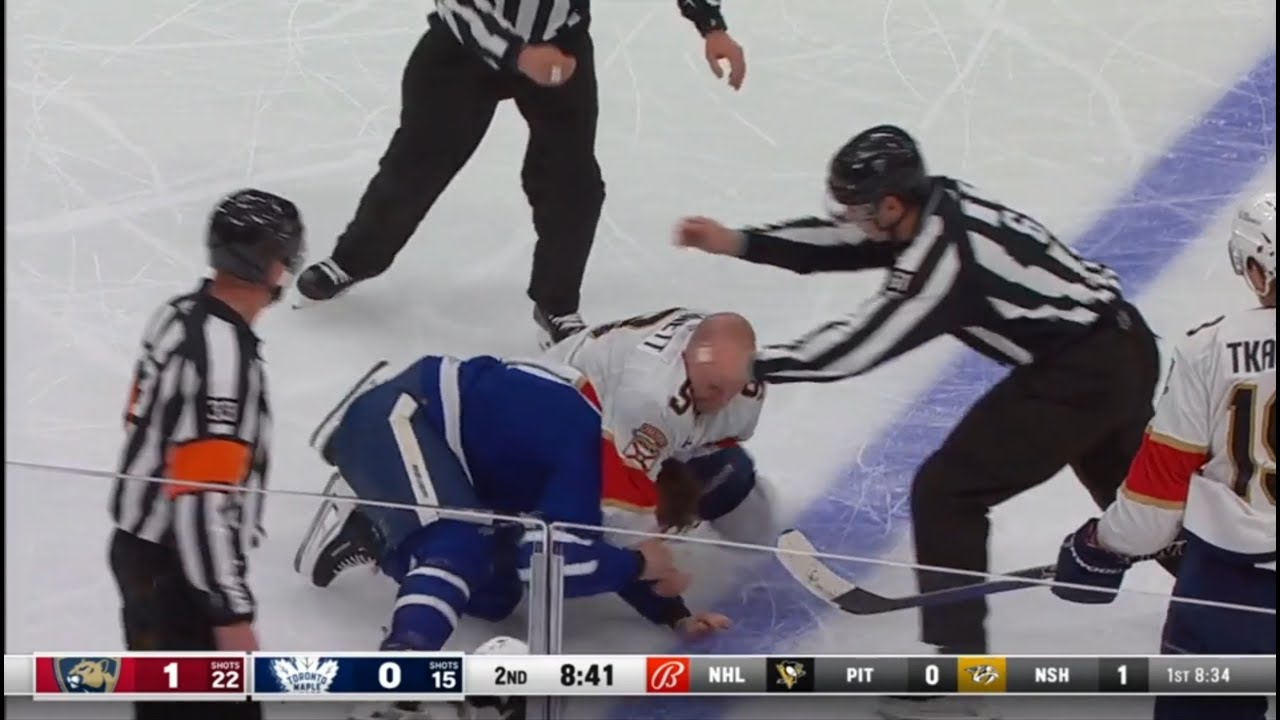 Sam Bennett Answers Max Domi After Sucker Punch In 1st