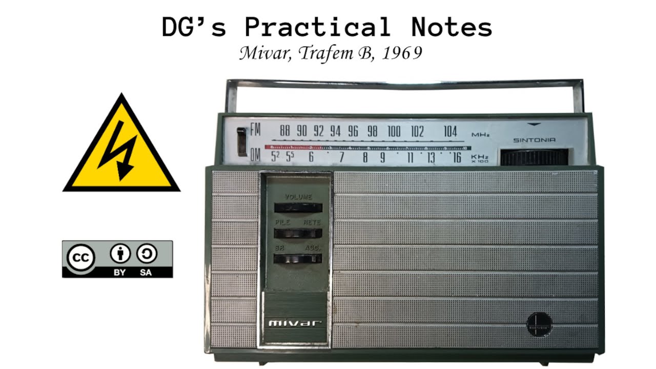 DG’s Practical Notes, R#24 Mivar, Trafem B, 1969