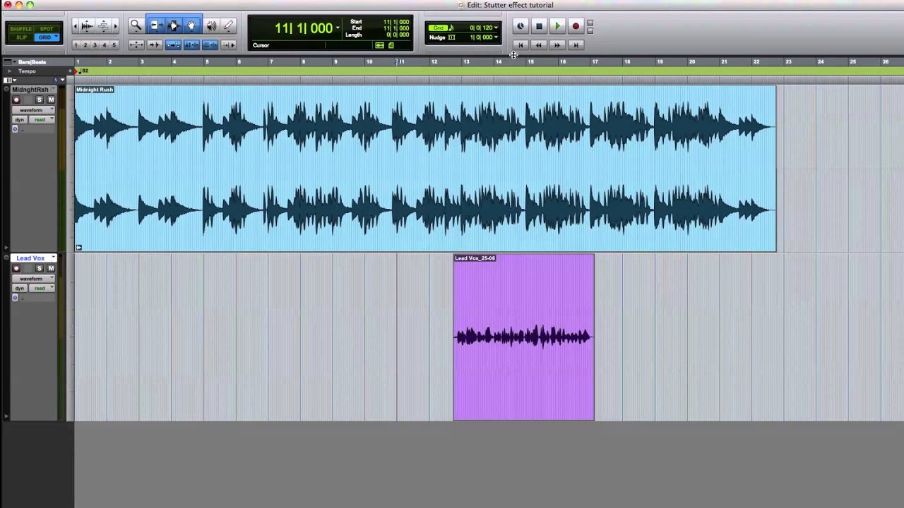 TUTORIAL: How to Create a Stutter Effect