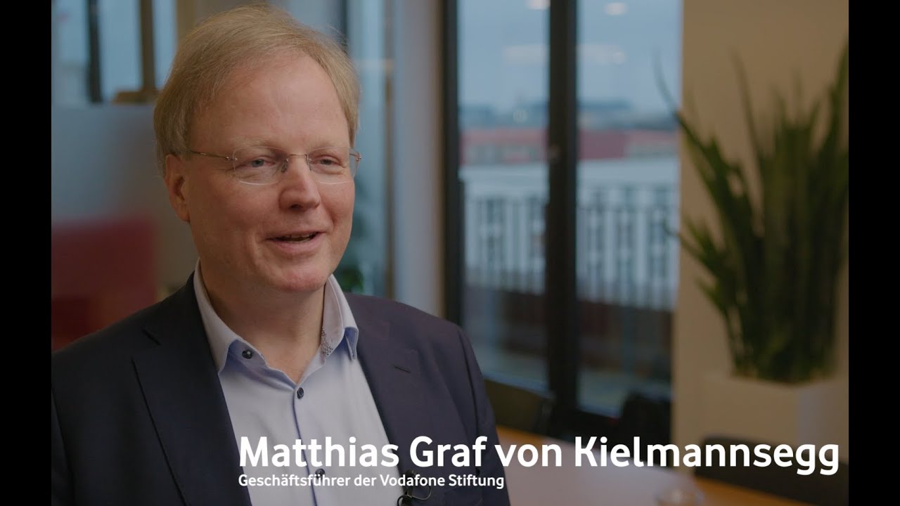 Interview mit Matthias Graf von Kielmansegg, Gesch&auml;ftsf&uuml;hrer der Vodafone Stiftung