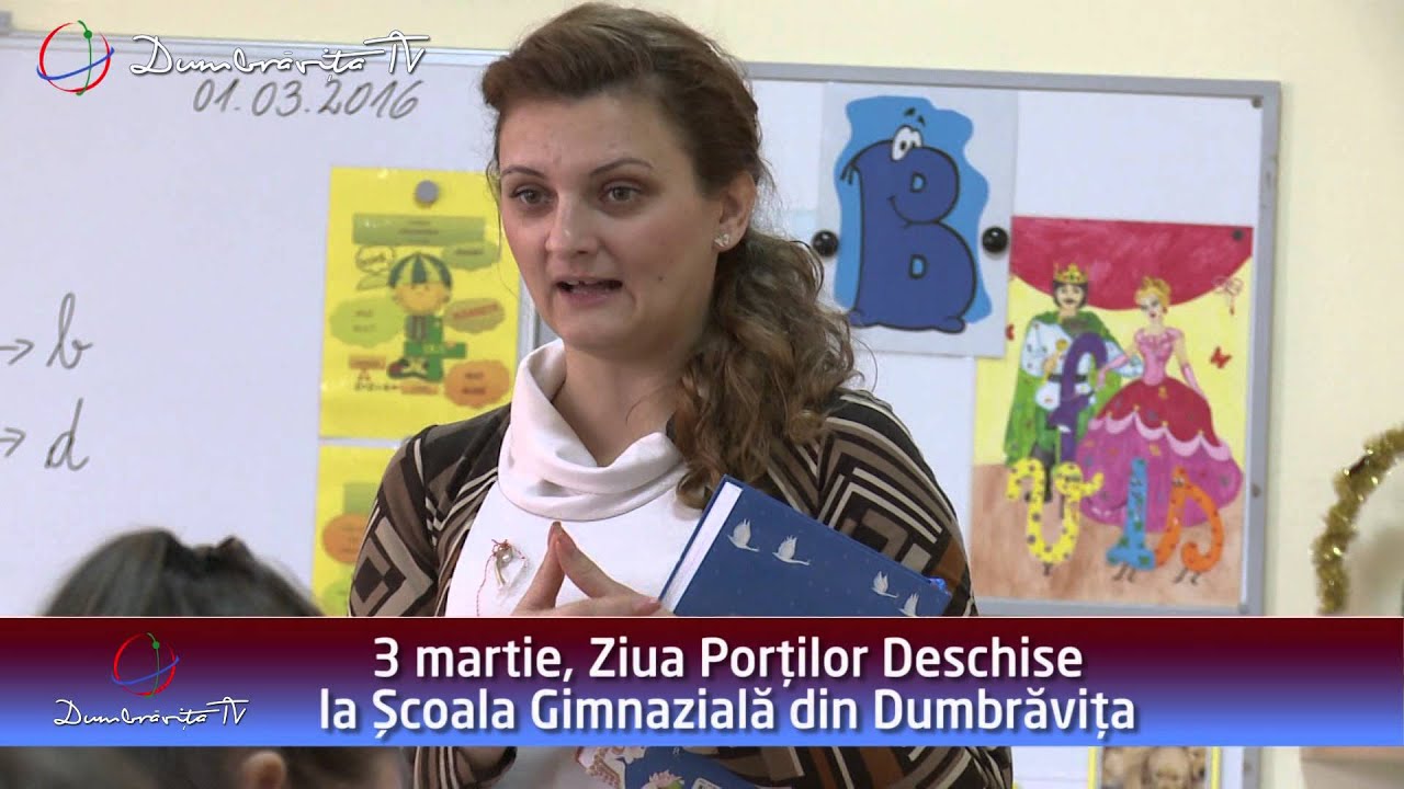 Ziua portilor deschise la Scoala Gimnaziala Dumbravita