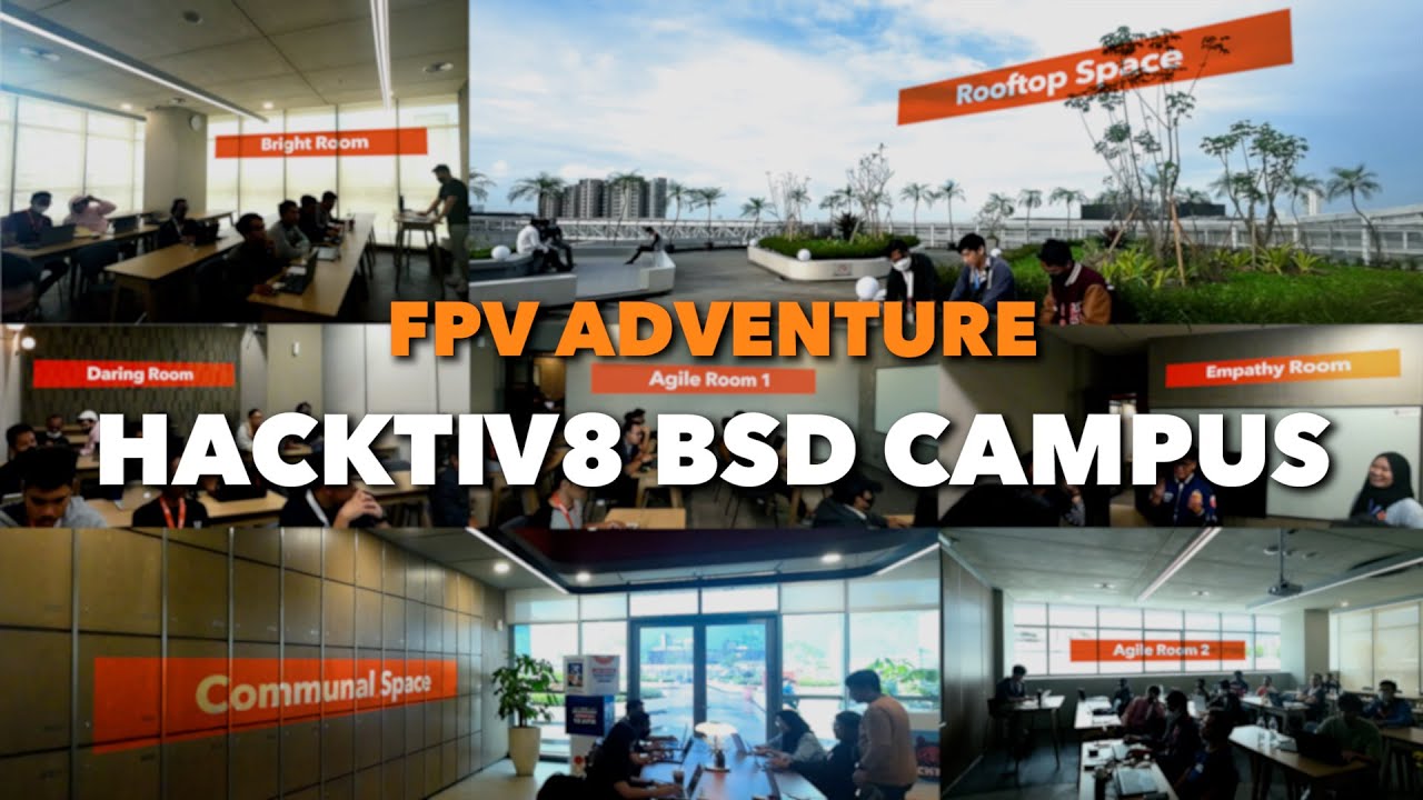 FPV Drone Tour Hacktiv8 BSD Campus