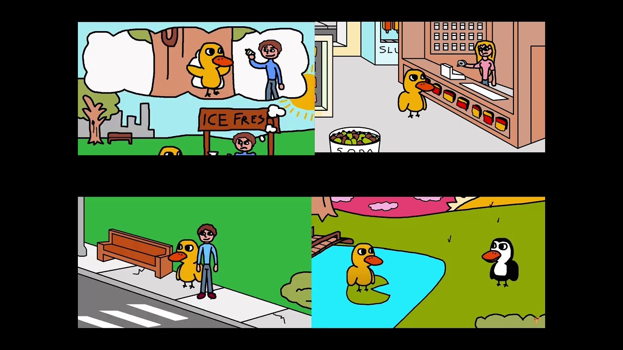 (Most Viewed) All the Duck Songs 1, 2, 3, and 4 Played at once