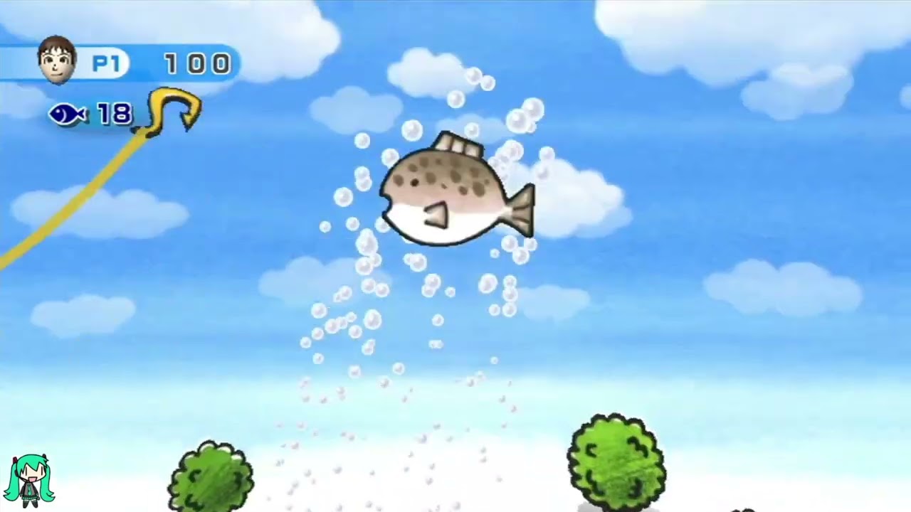 Wii Play Fishing: 30 Fish