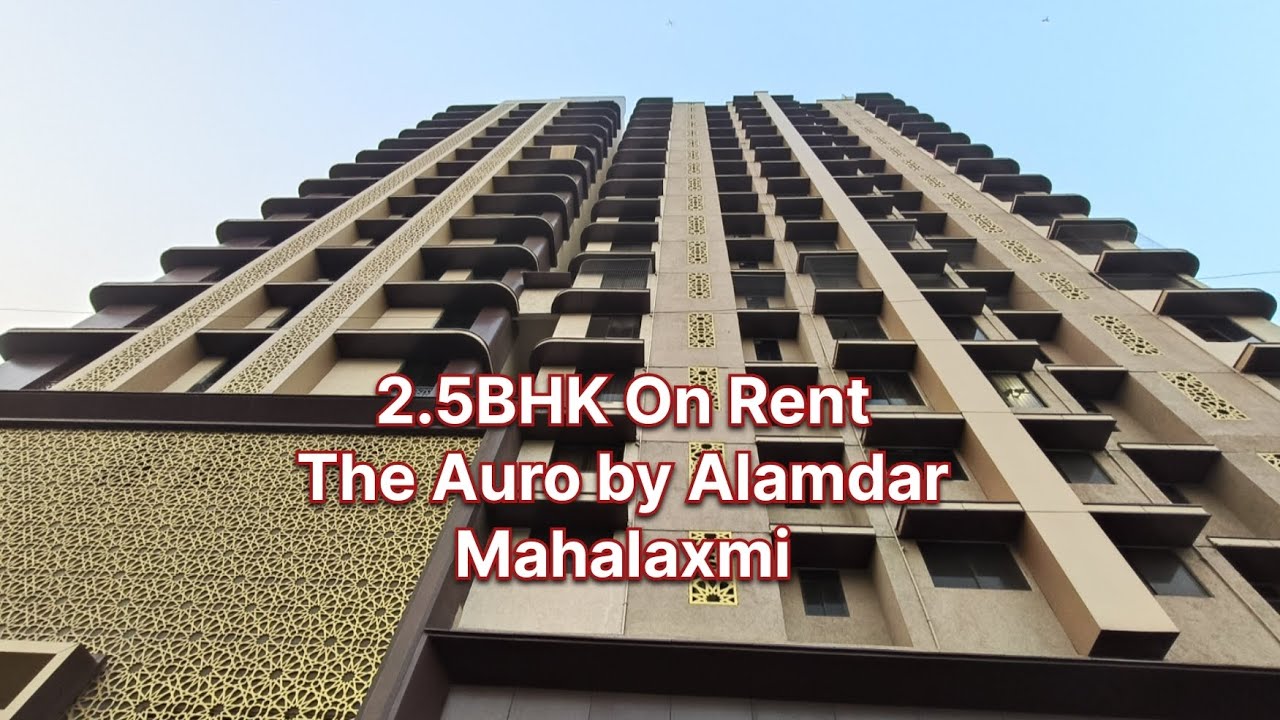 2.5BHK On Rent in The Auro by Alamdar Infra in Mahalaxmi/Lower Parel /The Auro by Alamdar Infra/Auro