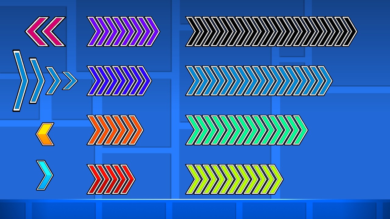 Geometry Dash With NEW More Speed Portals