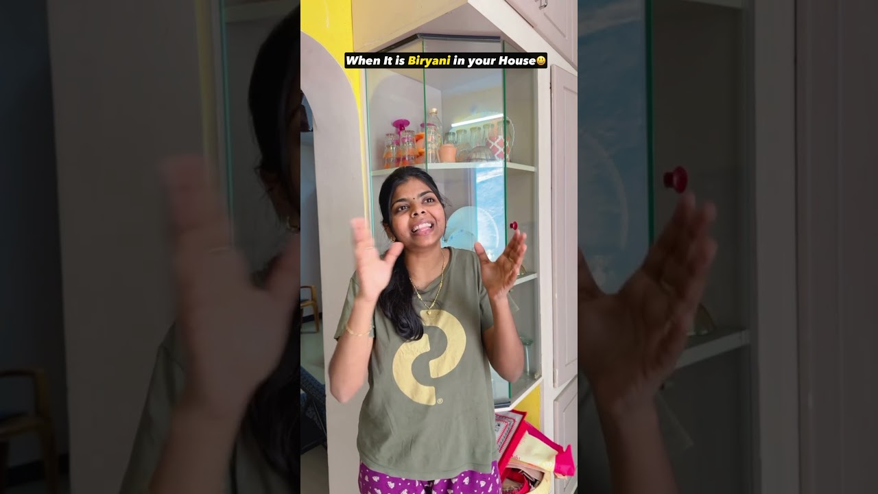 Any Biryani Lovers?!🥰#sharmilageorge #shorts