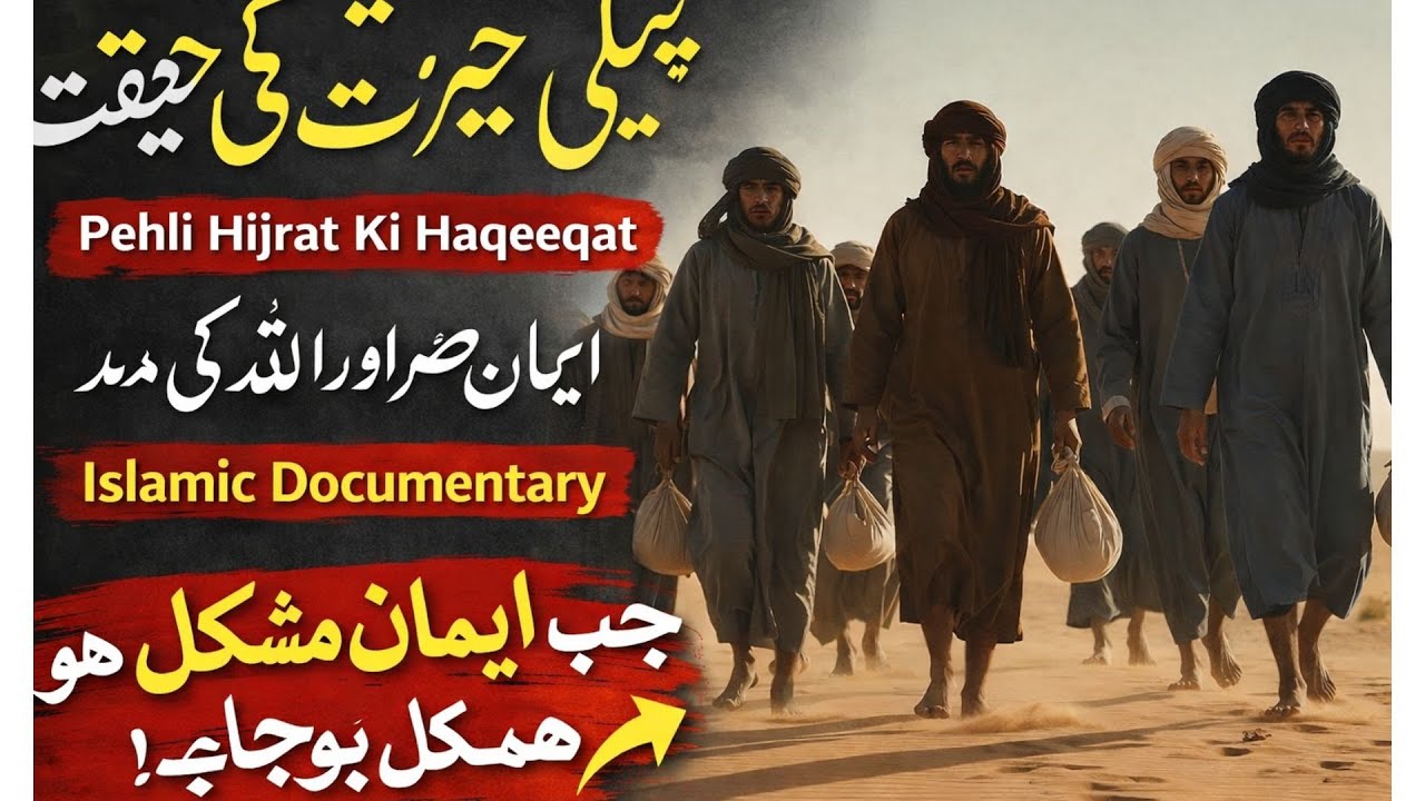 Pehli Hijrat Ki Haqeeqat | Iman, Sabr aur Allah Ki Madad | Islamic Documentary