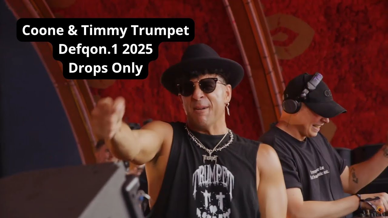 Coone & Timmy Trumpet @ Defqon.1 2025 | Drops Only