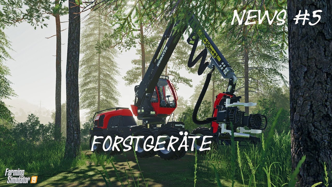 LS19 News #05 | Fact Sheets die Dritte, Forstfahrzeuge | Ingame Video, Grafik, Release [HD]