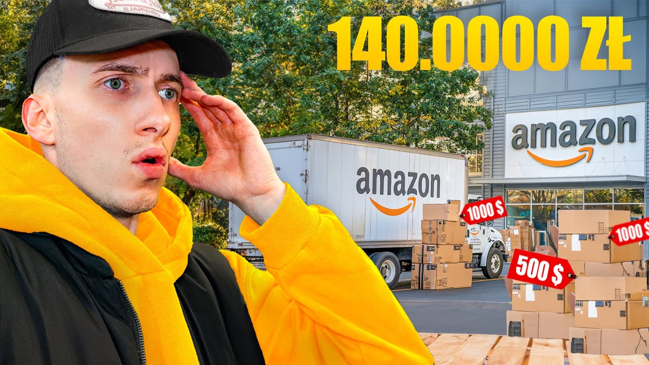 Kupiłem ZWR&Oacute;CONE PACZKI o wartości 140.000 ZŁ z AMAZON 😮*najmocniejszy odcinek*