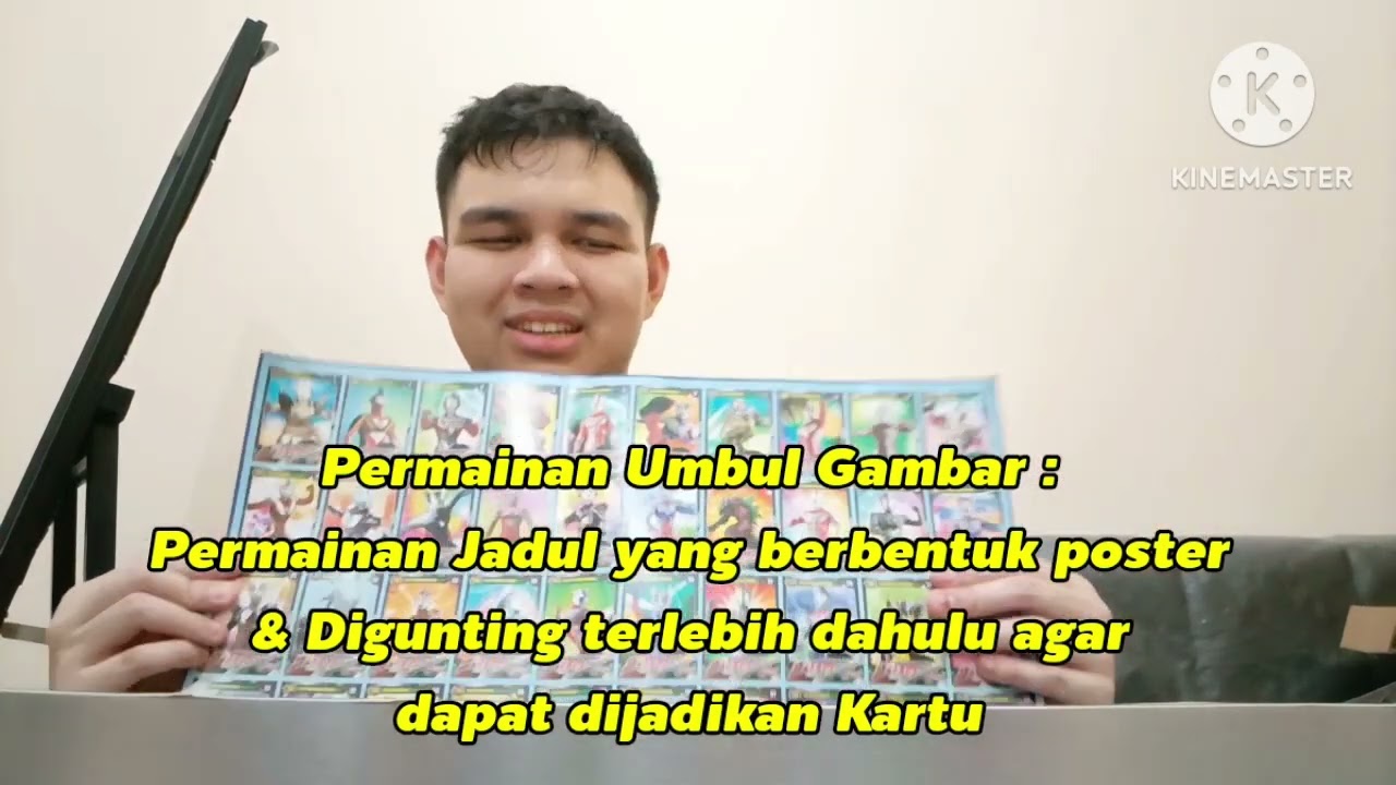 Review Kartu Umbul Gambaran bikinan DG Toys | Ultraman , Naruto, One Piece, Pokemon