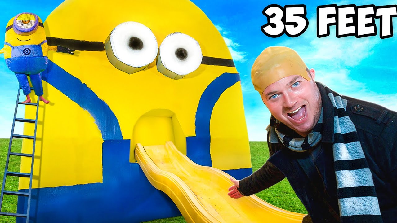 24 часа в САМОЙ БОЛЬШОЙ секретной базе миньонов Box Fort! (Месть Грю)