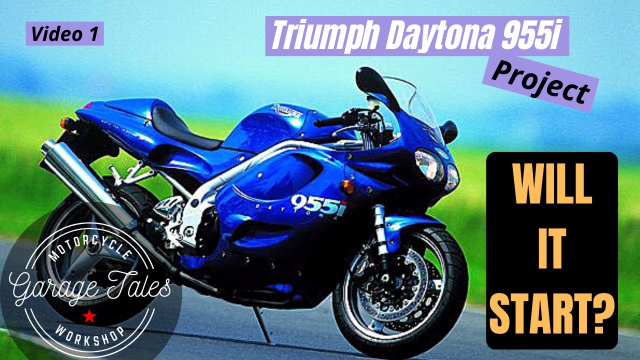 Triumph Daytona 955i video 1 - Will it start?