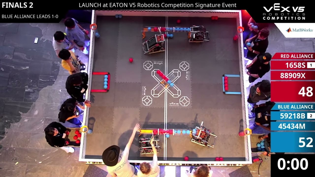 LAUNCH Final #1-2 - 1658S & 88909X vs 59218B & 45434M