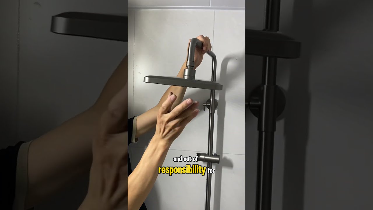 Как установить душевую лейку в ванной комнате #электрик #электрикподрядчик #строительство