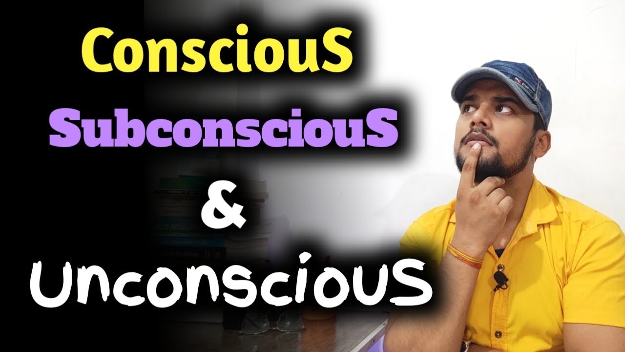 Difference between Conscious, Subconscious & Unconscious Mind || Structure of Mind