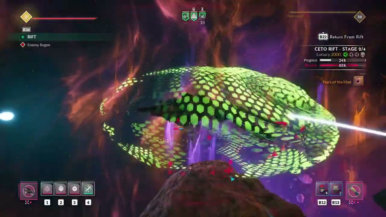 Everspace 2 Lunacy 2000 Bomber Build Invincible Do Nothing and Win